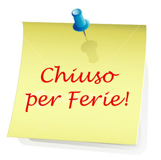 chiuso per ferie